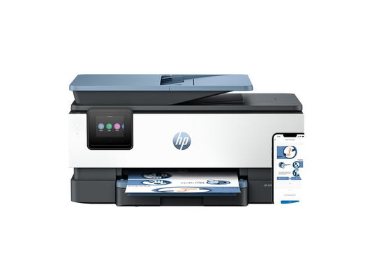 HP printer on a white background