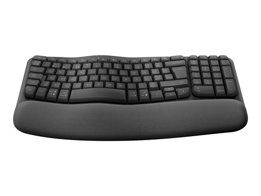 Logitech Ergo Series Wave Keys for Business - keyboard - graphite Input Device - DRWORKS