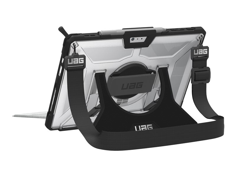 UAG Rugged Case for Surface Pro 7+/7/6/5/LTE/4 w/ Handstrap & Shoulder Strap - Ice - Back cover for tablet - rugged - for Microsoft Surface Pro - DRWORKS UAG Rugged Case for Surface Pro 7+/7/6/5/LTE/4 w/ Handstrap & Shoulder Strap - Ice - Back cover for tablet - rugged - for Microsoft Surface Pro - DRWORKS