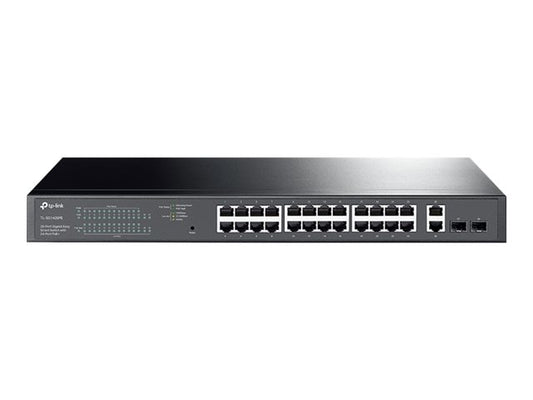 TP-Link TL-SG1428PE - switch - 28 ports - smart - rack-mountable - DRWORKS