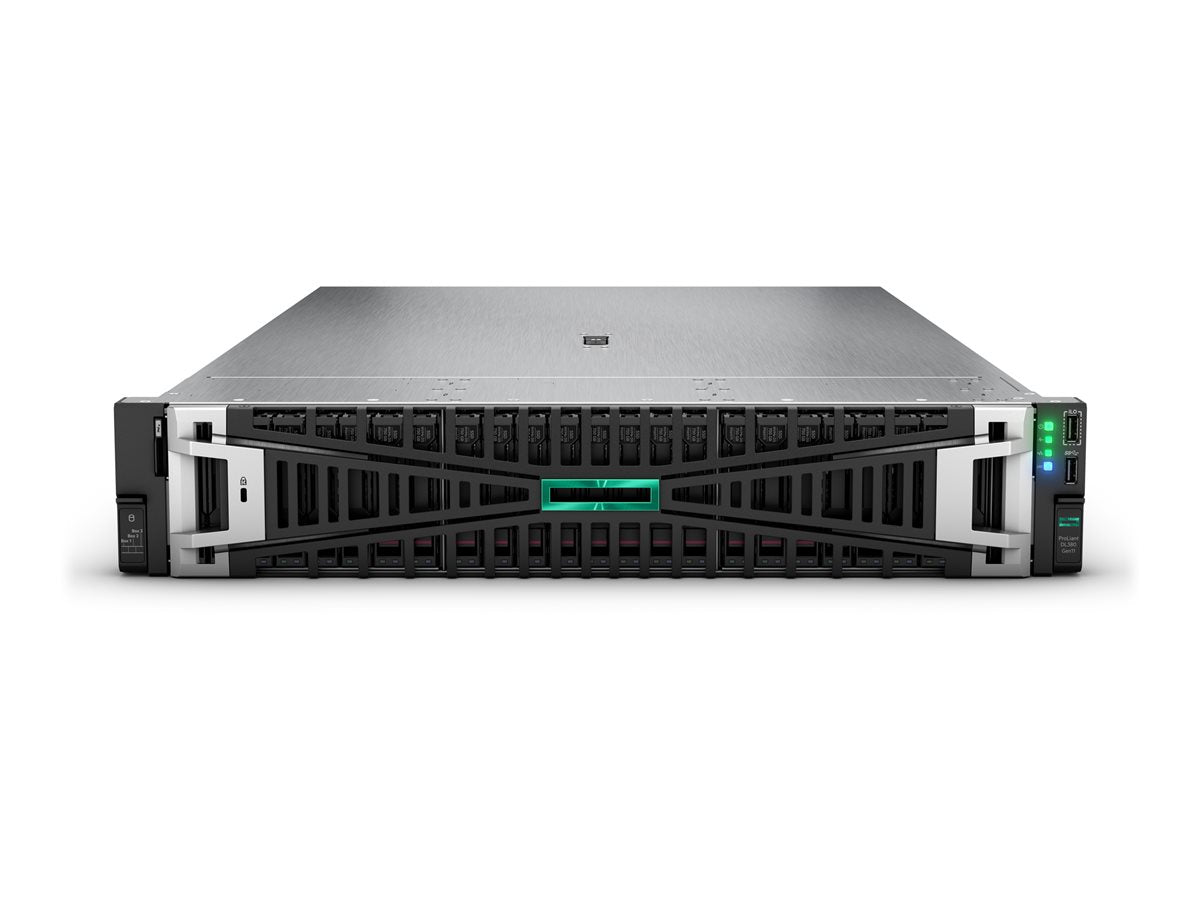 HPE ProLiant DL380 Gen11 Server 4510 2.4GHz 12c 1P 64GB-R 8SFF MR408i-o 2x960GB SSD 2x1000W PS - DRWORKS