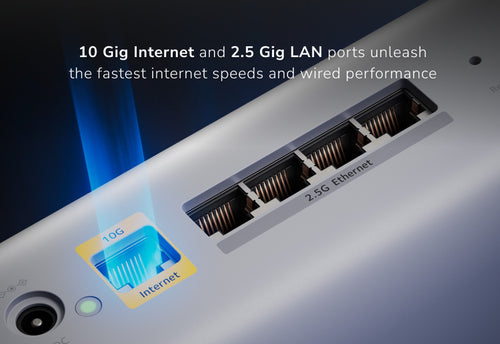 NETGEAR Orbi 870 Series RBE872 - Wi-Fi 7 - desktop - DRWORKS