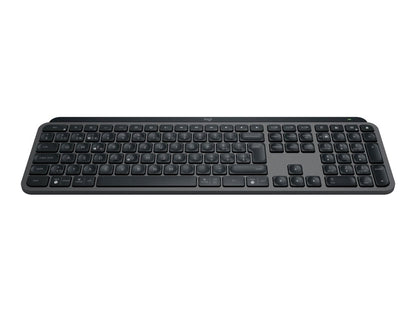 Black electronic device on a white background
