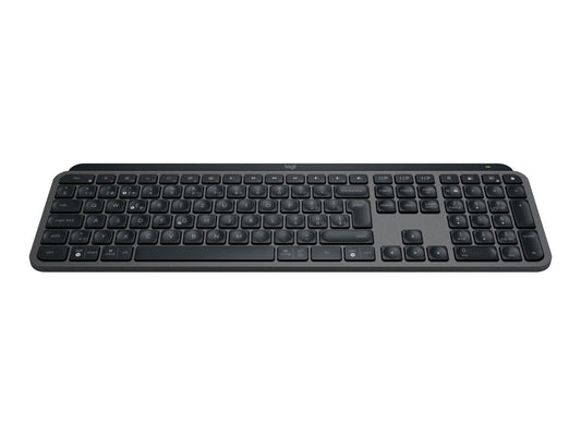 Black electronic device on a white background