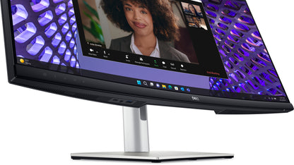 Dell P3424WEB curved 34" - LED monitor - 3440 x 1440 UWQHD - HDMI, DisplayPort, USB-C - speakers - DRWORKS