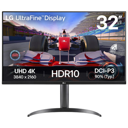 LG 32IN 4K UHD monitor (32") 3840 x 2160 pixels 4K Ultra HD LCD Black - DRWORKS