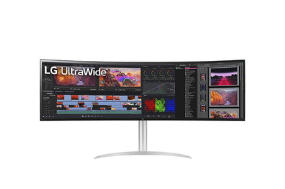 LG 49WQ95C-W UltraWide Dual QHD monitor 49" - 5120 x 1440 pixels - USB-C - Speakers - DRWORKS