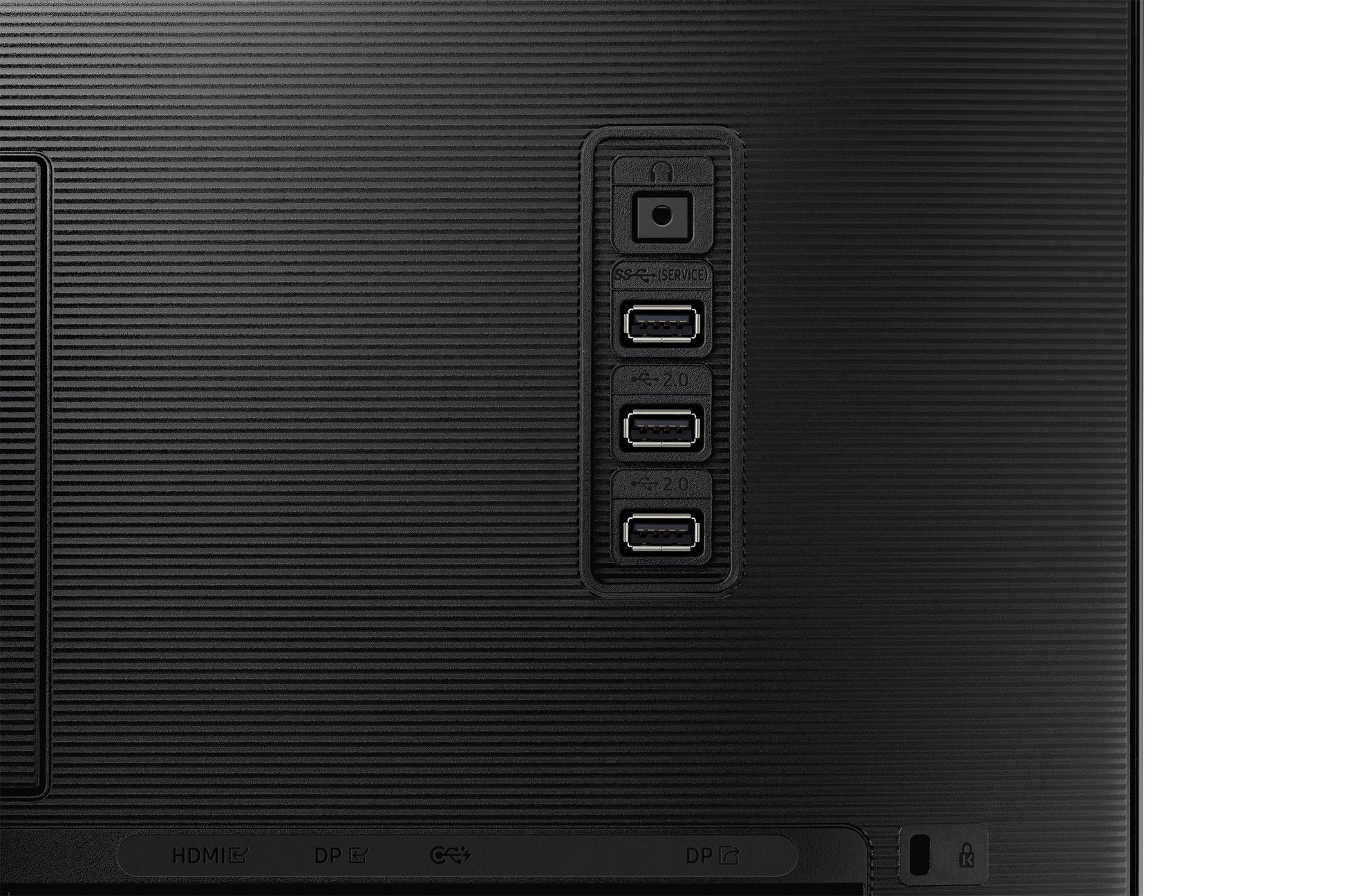 Samsung S24A600UCU - S60UA Series - LED monitor - 24" - 2560 x 1440 WQHD - HDMI, DisplayPort, USB-C - black - DRWORKS