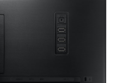 Samsung S24A600UCU - S60UA Series - LED monitor - 24" - 2560 x 1440 WQHD - HDMI, DisplayPort, USB-C - black - DRWORKS