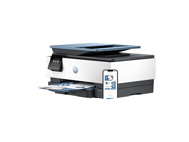 HP printer on a white background