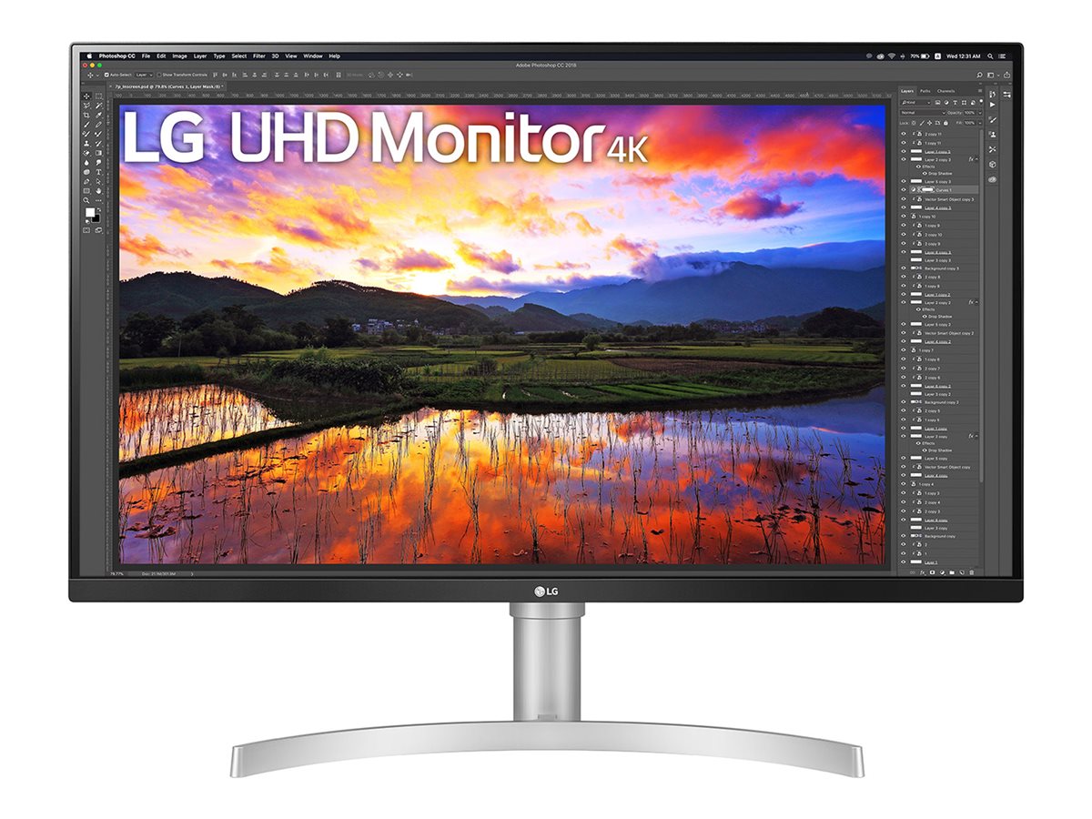 LG UltraFine 32UN650K-W - LED monitor - 32" - HDR - DRWORKS