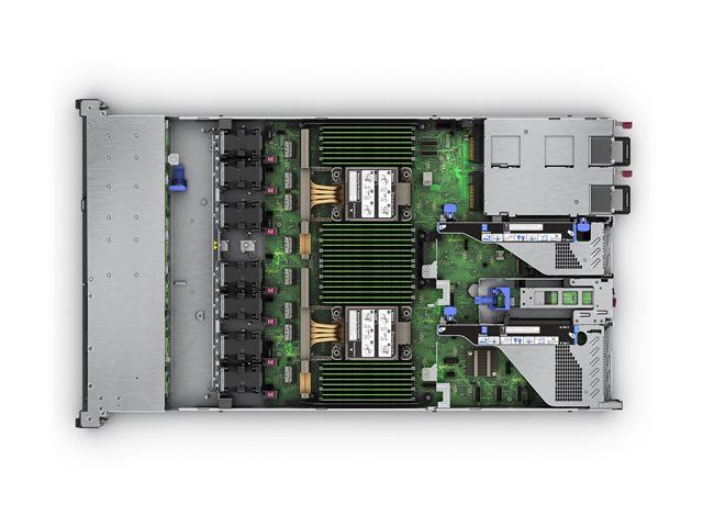 HPE ProLiant DL360 Gen11 4510 Server 2.4GHz 12c 1P 64GB-R 8SFF MR408i-o 2x960GB SSD 2x1000W PS - DRWORKS