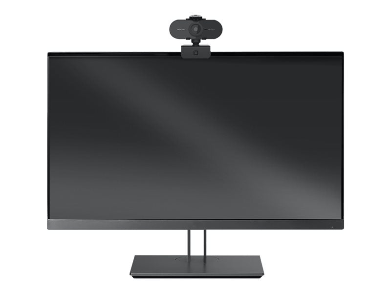 DICOTA Webcam PRO Plus Full HD - Webcam - colour - 1920 x 1080 - 1080p - audio - USB 2.0 - DRWORKS