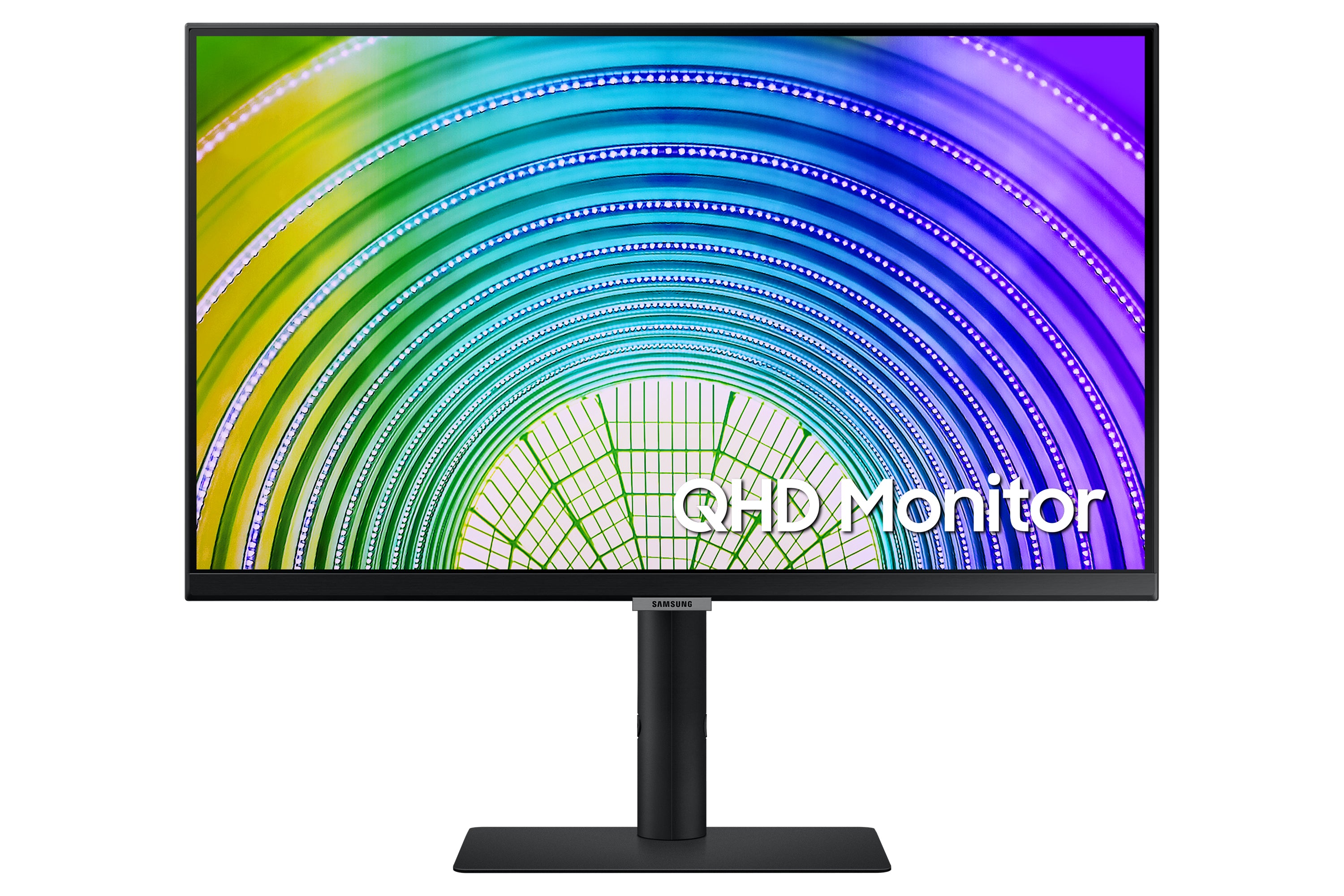Samsung S24A600UCU - S60UA Series - LED monitor - 24" - 2560 x 1440 WQHD - HDMI, DisplayPort, USB-C - black - DRWORKS