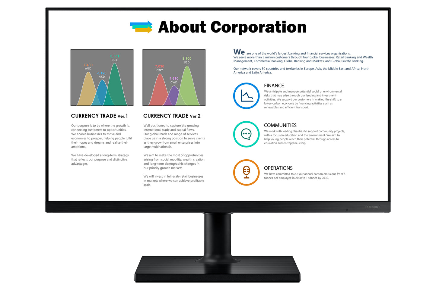 Samsung F22T450FQR - T45F Series - LED monitor - 22" - 1920 x 1080 Full HD (1080p) - 2xHDMI, DisplayPort - black - DRWORKS