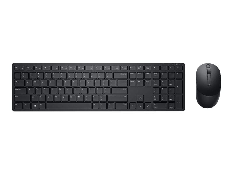 Dell Pro KM5221W - keyboard and mouse set - QWERTY - UK - black - DRWORKS