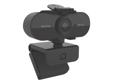 DICOTA Webcam PRO Plus Full HD - Webcam - colour - 1920 x 1080 - 1080p - audio - USB 2.0 - DRWORKS